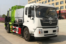 國(guó)六東風(fēng)天錦8-10方餐廚垃圾車